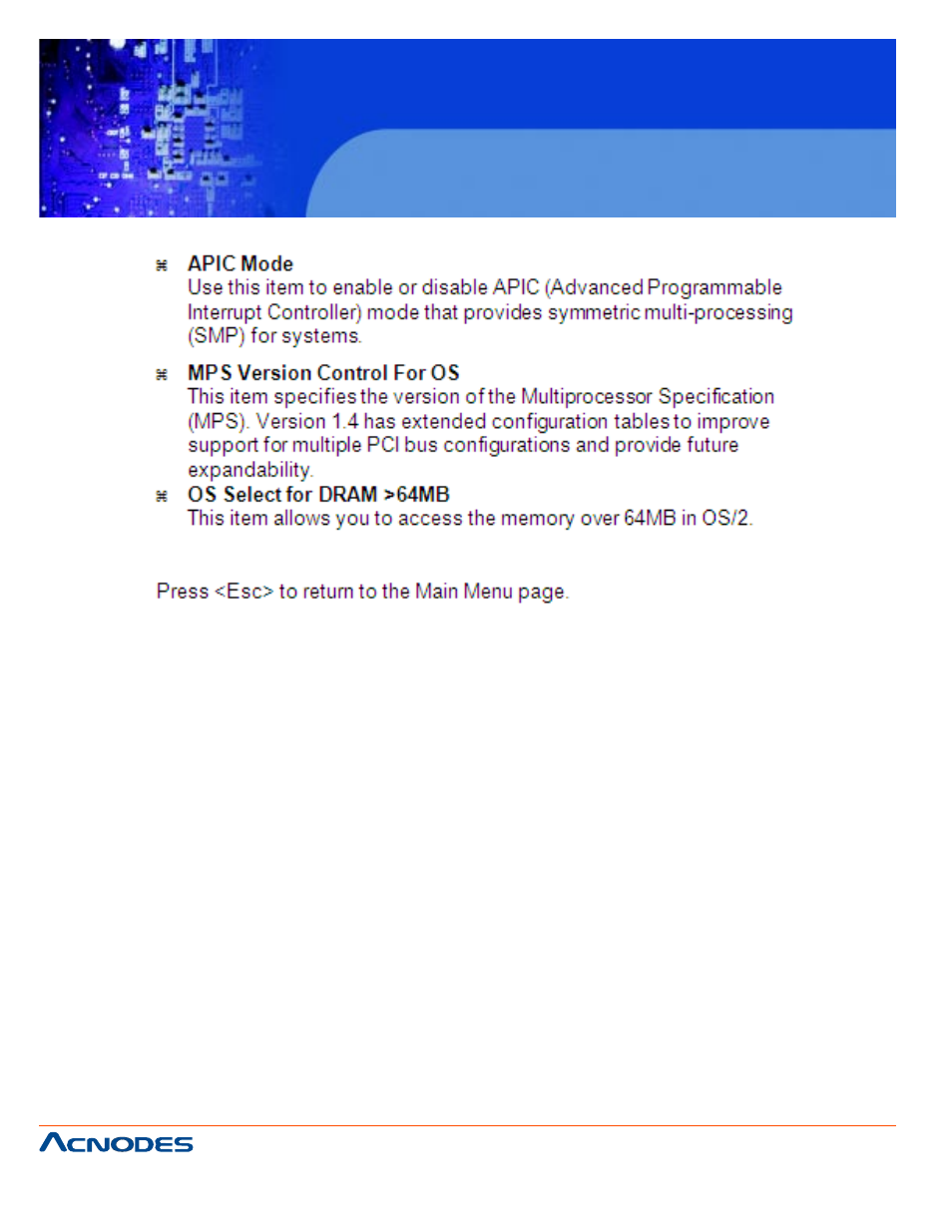 Fes 8914, Fanless embedded controller | Acnodes FES 8914 User Manual | Page 38 / 58