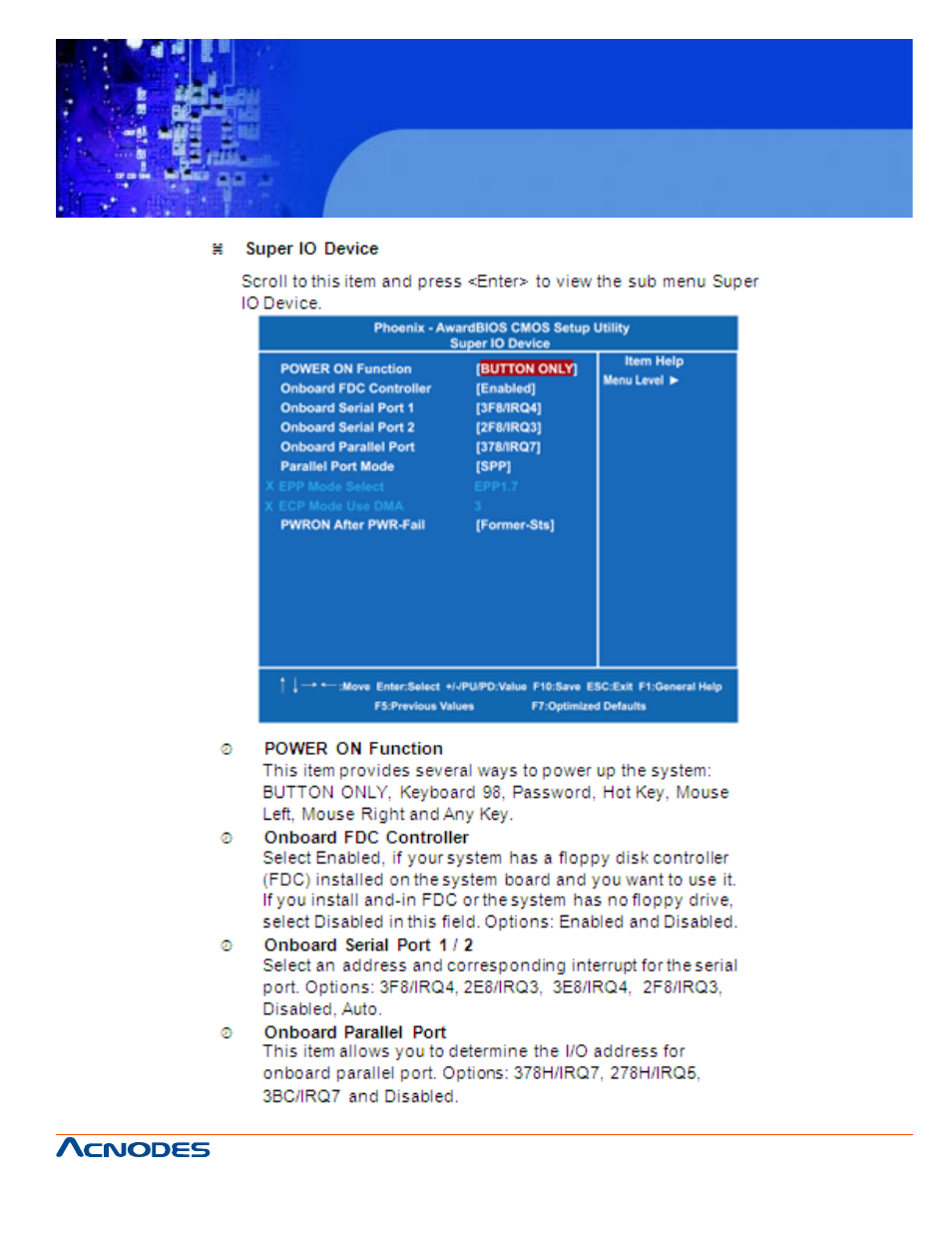 Fes 8914, Fanless embedded controller | Acnodes FES 8914 User Manual | Page 45 / 58