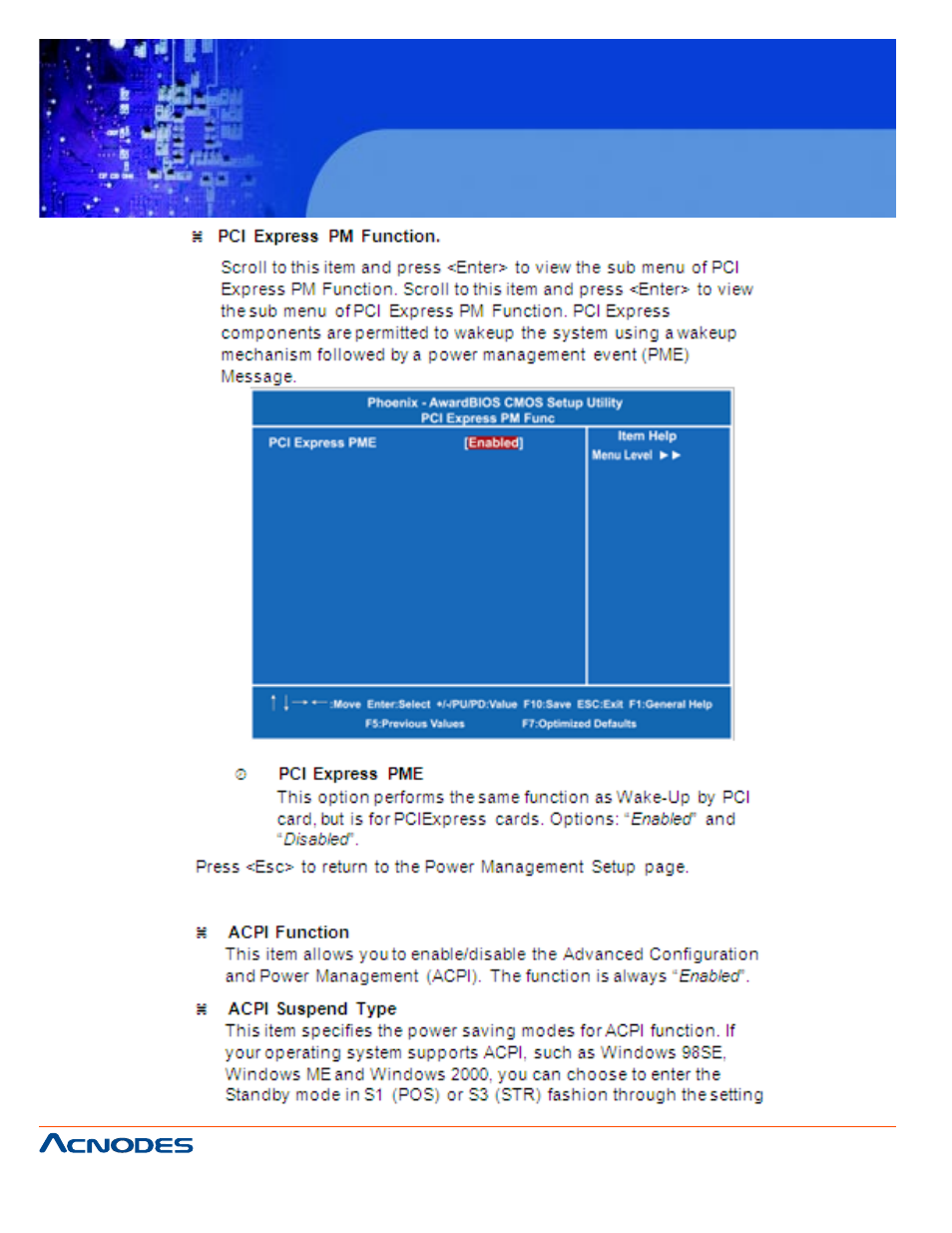 Fes 8914, Fanless embedded controller | Acnodes FES 8914 User Manual | Page 48 / 58