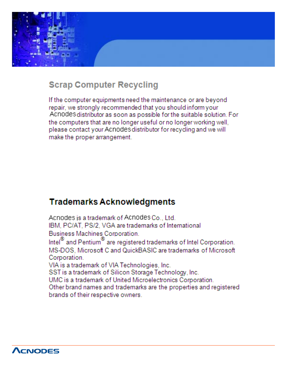 Fes 8914, Fanless embedded controller | Acnodes FES 8914 User Manual | Page 6 / 58