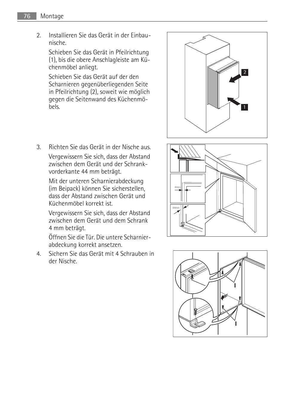 AEG SKS51000S0 User Manual | Page 76 / 84