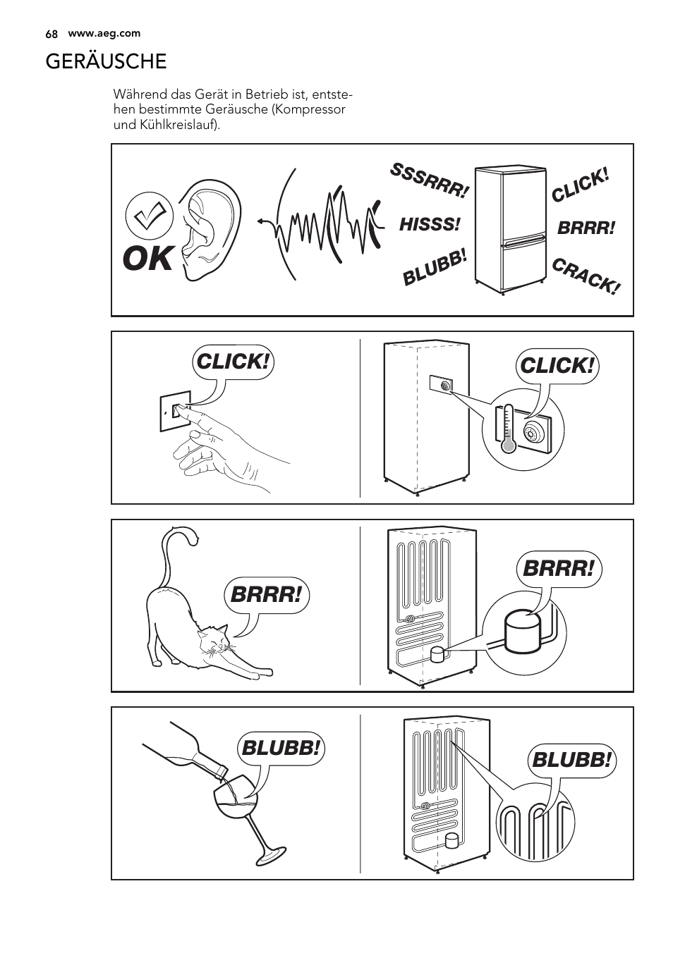 AEG SKS51240F0 User Manual | Page 68 / 72