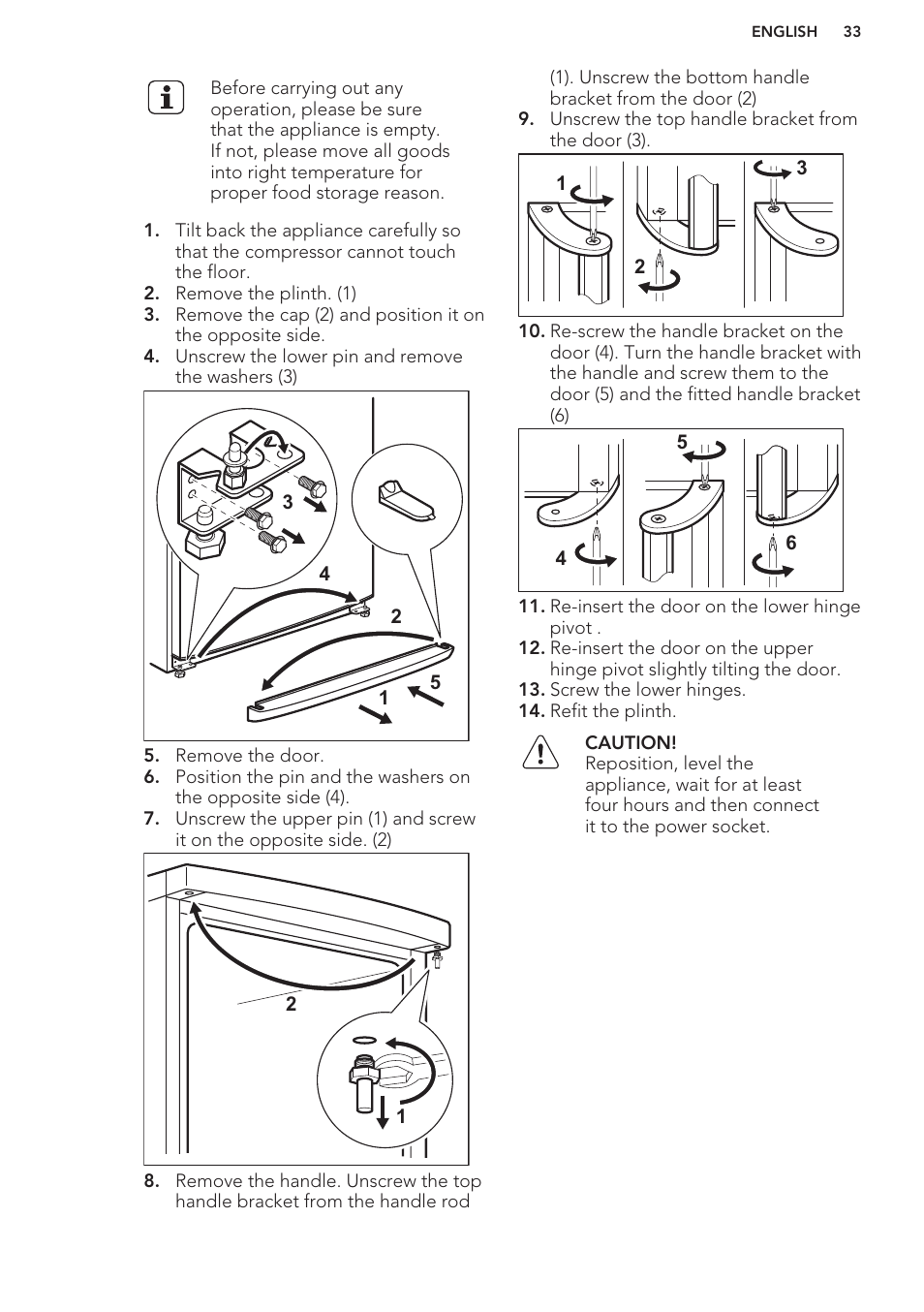 AEG S63300KDW0 User Manual | Page 33 / 72