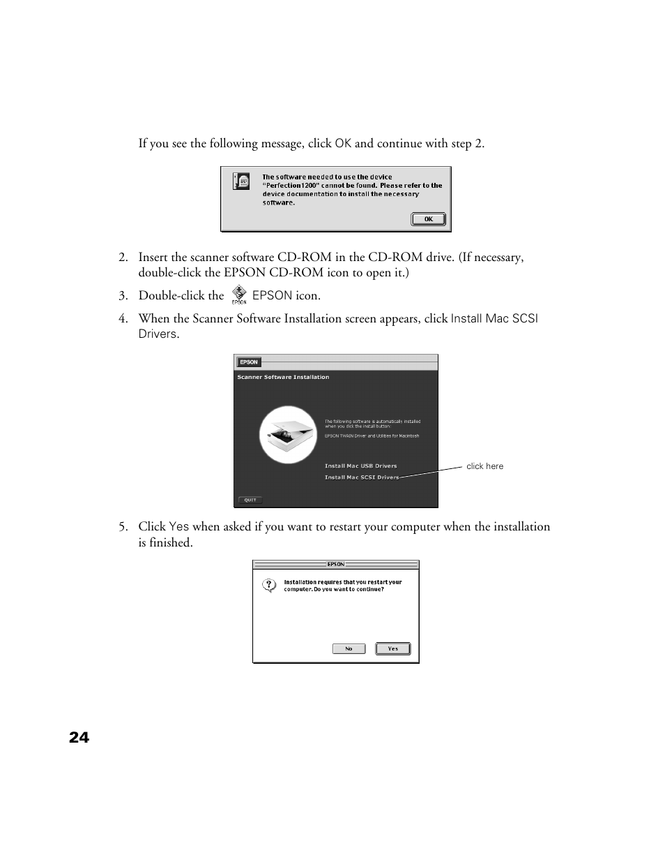 Epson 1200S User Manual | Page 31 / 113