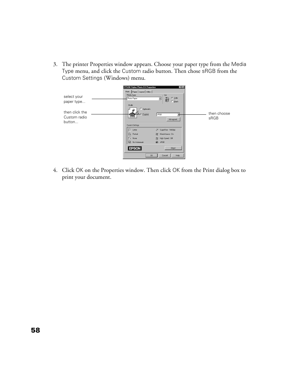 Epson 1200S User Manual | Page 65 / 113