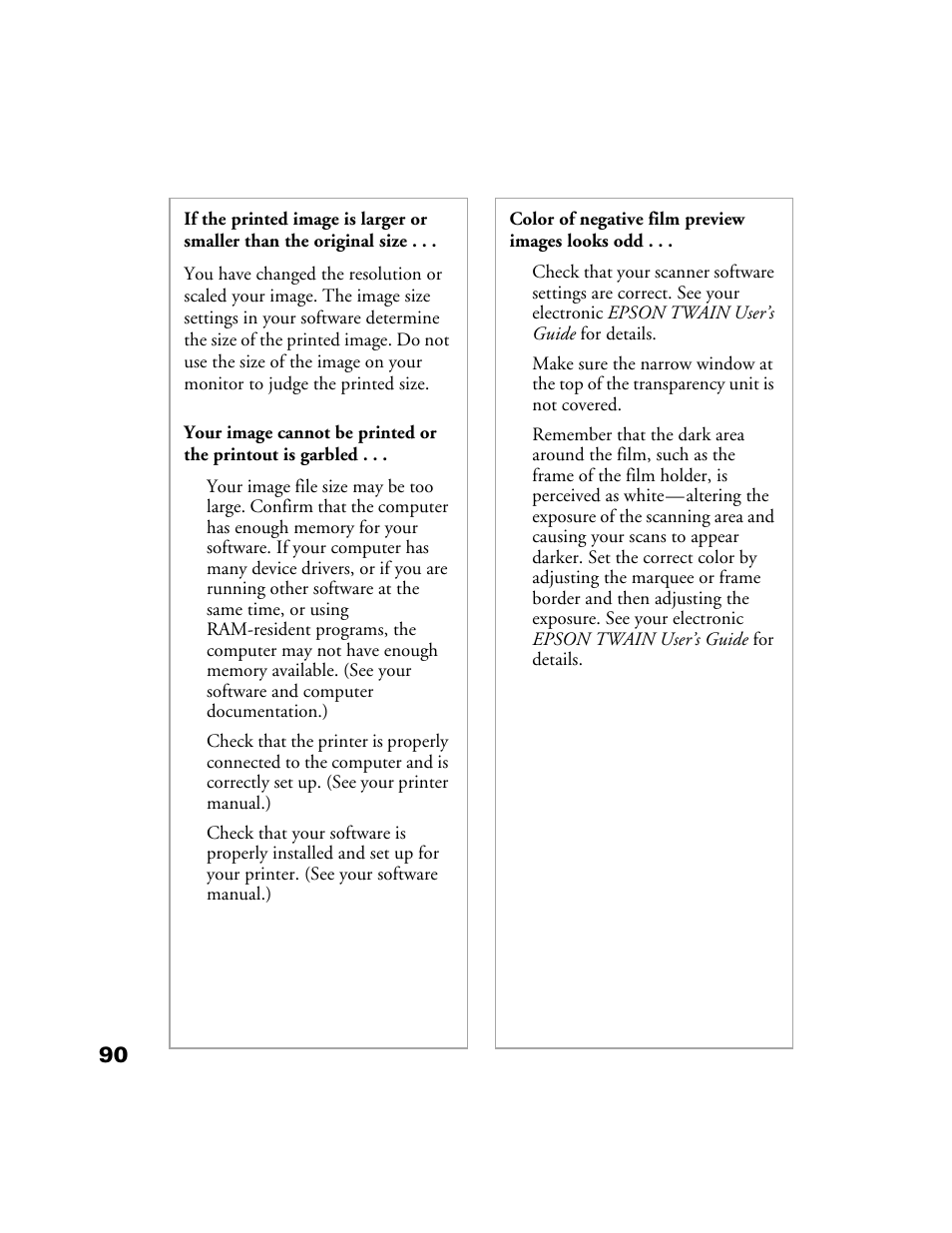 Epson 1200S User Manual | Page 97 / 113