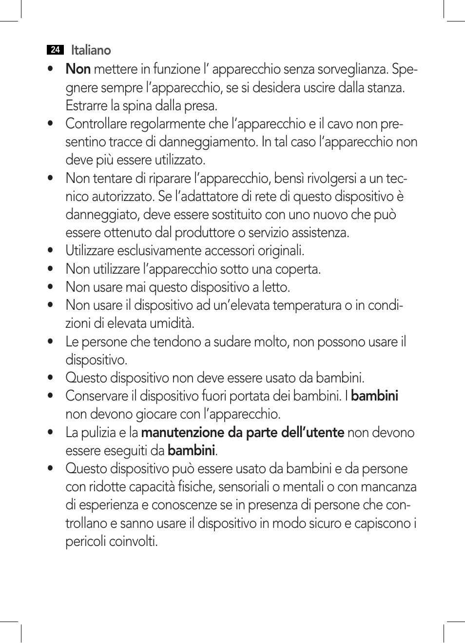 AEG MM 5634 User Manual | Page 24 / 60