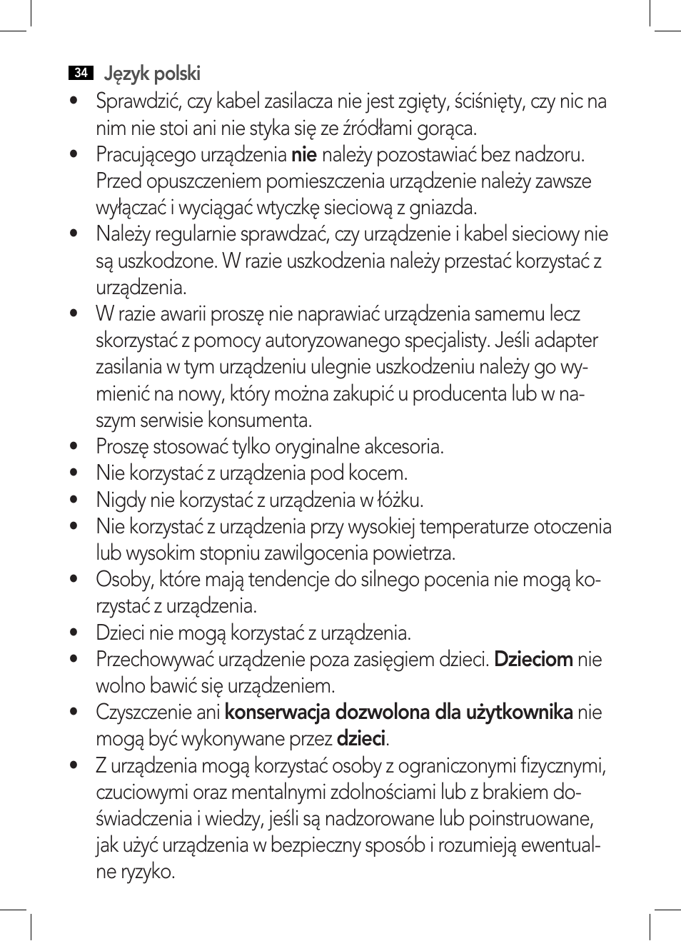 AEG MM 5634 User Manual | Page 34 / 60