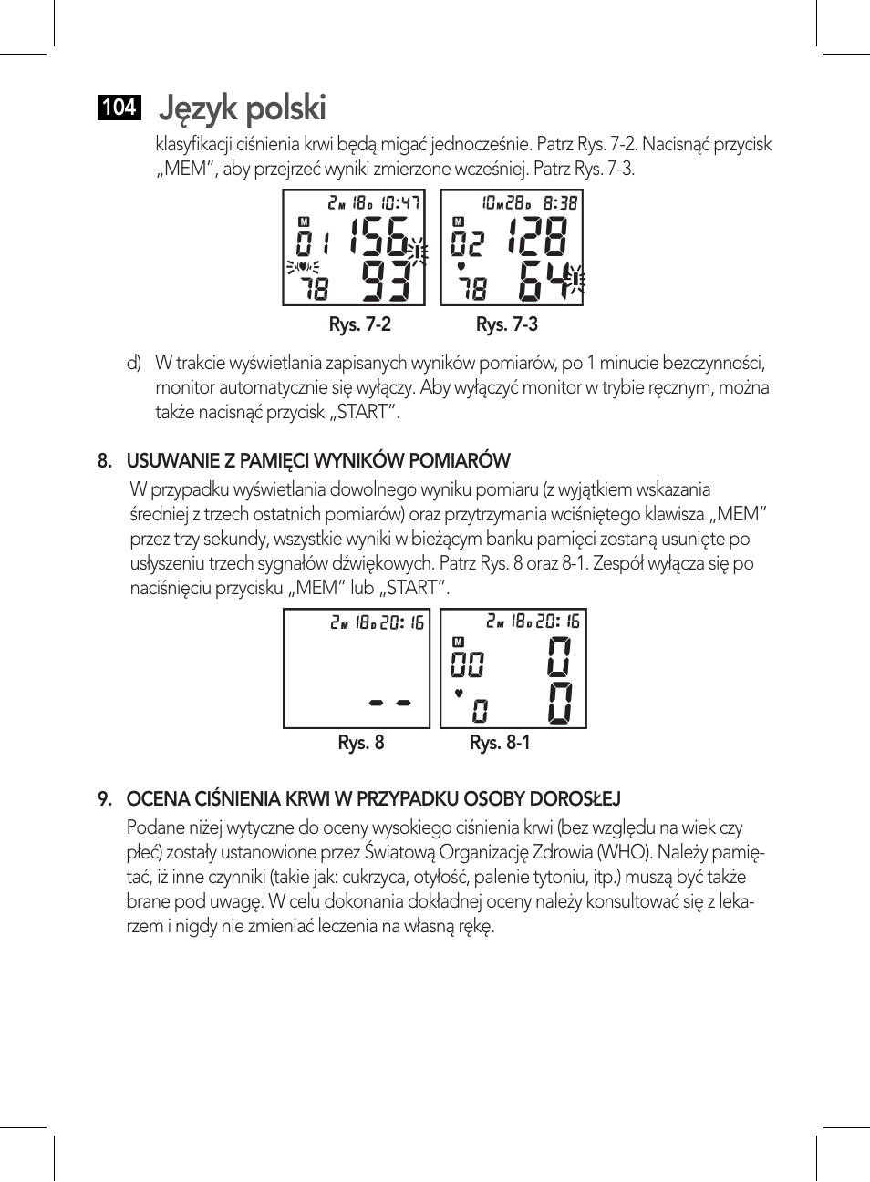 Język polski | AEG BMG 5612 User Manual | Page 104 / 166