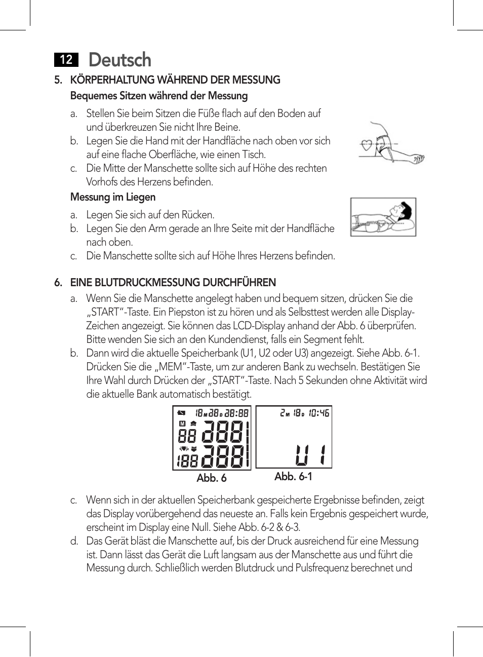 Deutsch | AEG BMG 5612 User Manual | Page 12 / 166