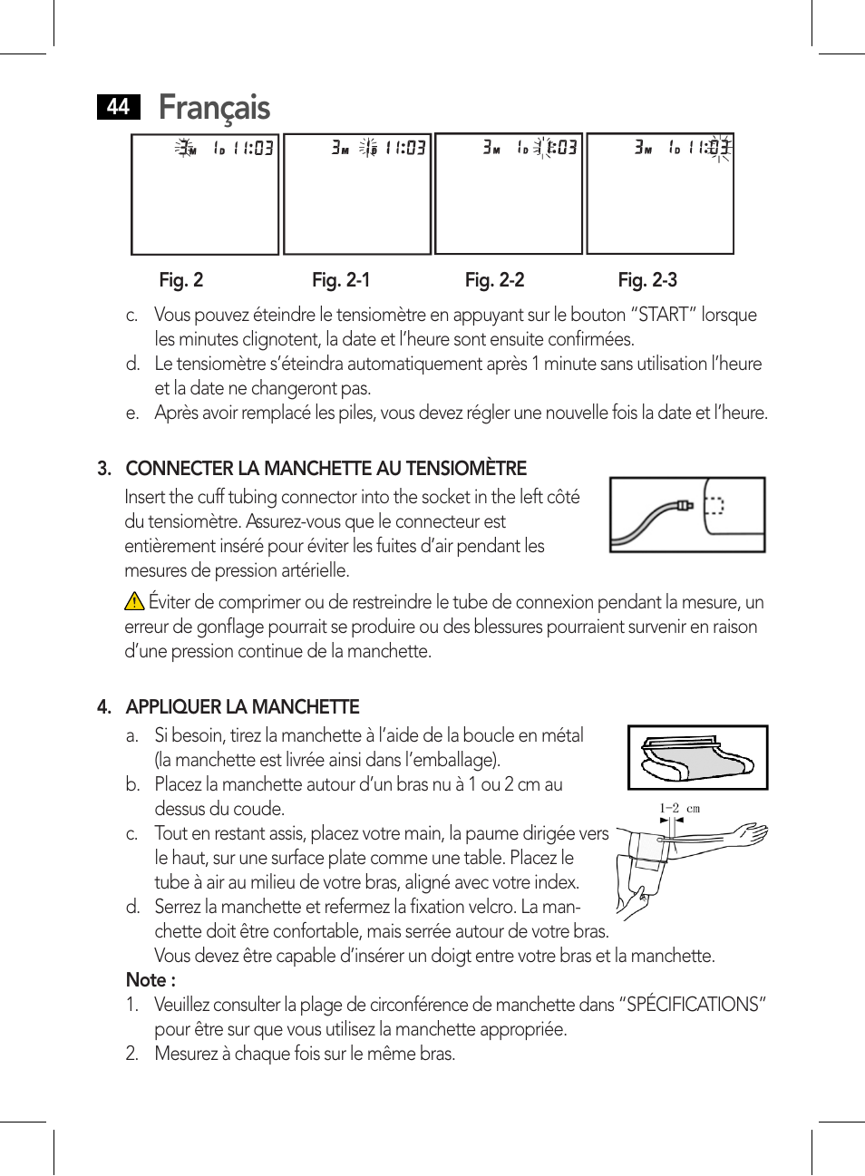 Français | AEG BMG 5612 User Manual | Page 44 / 166