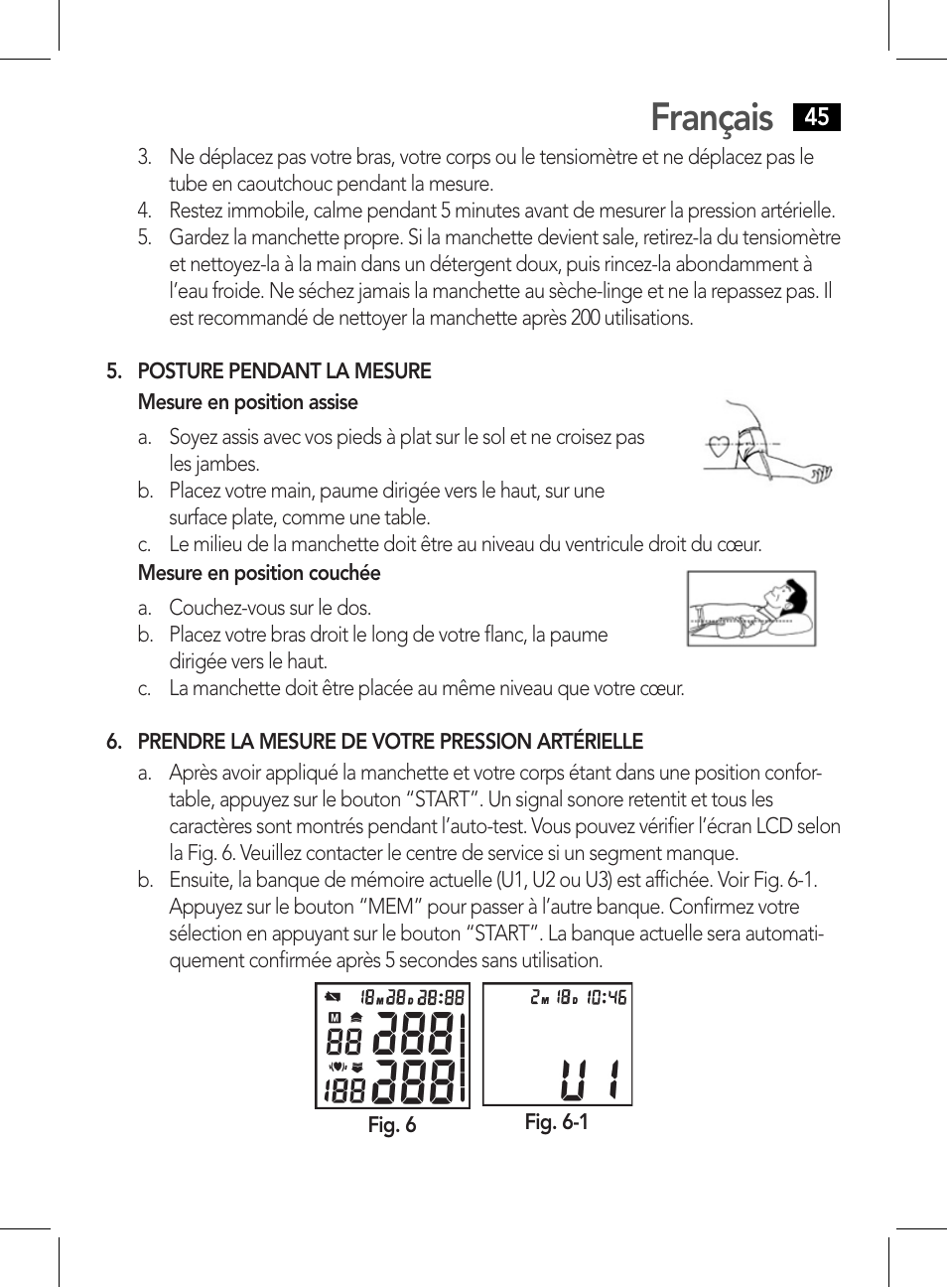 Afficher les résultats entregitrés, Français | AEG BMG 5612 User Manual | Page 45 / 166