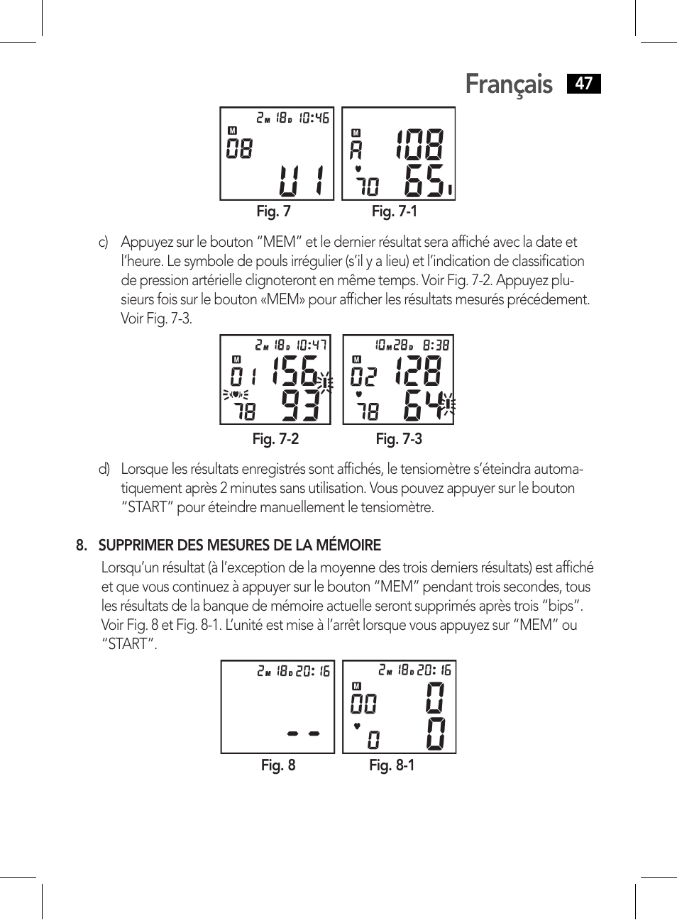 Français | AEG BMG 5612 User Manual | Page 47 / 166