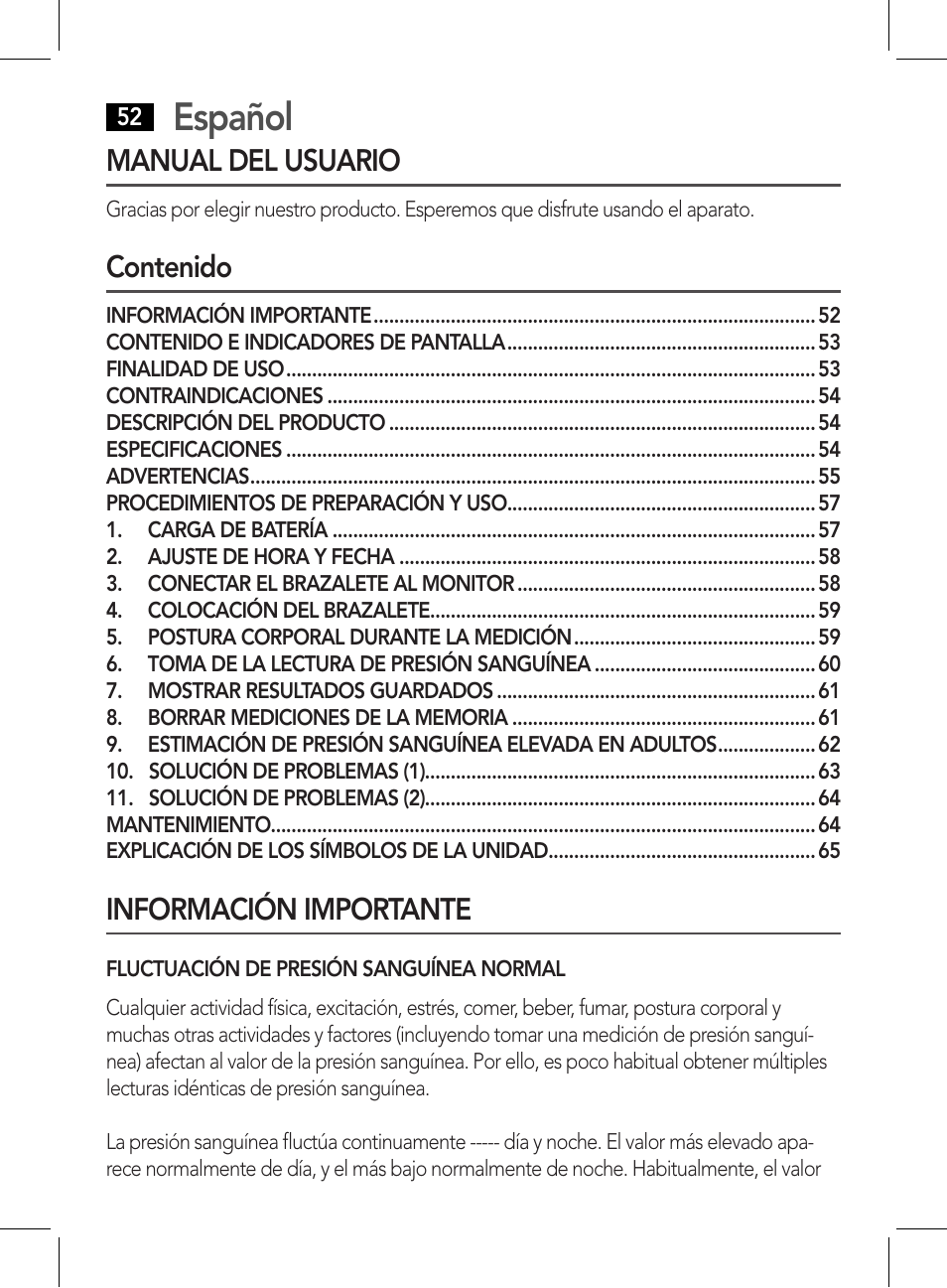Español | AEG BMG 5612 User Manual | Page 52 / 166