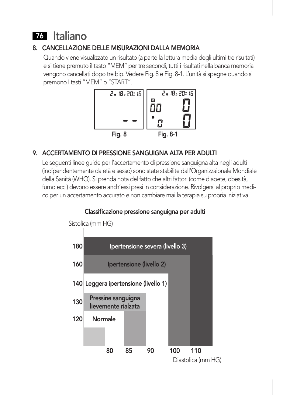 Italiano | AEG BMG 5612 User Manual | Page 76 / 166