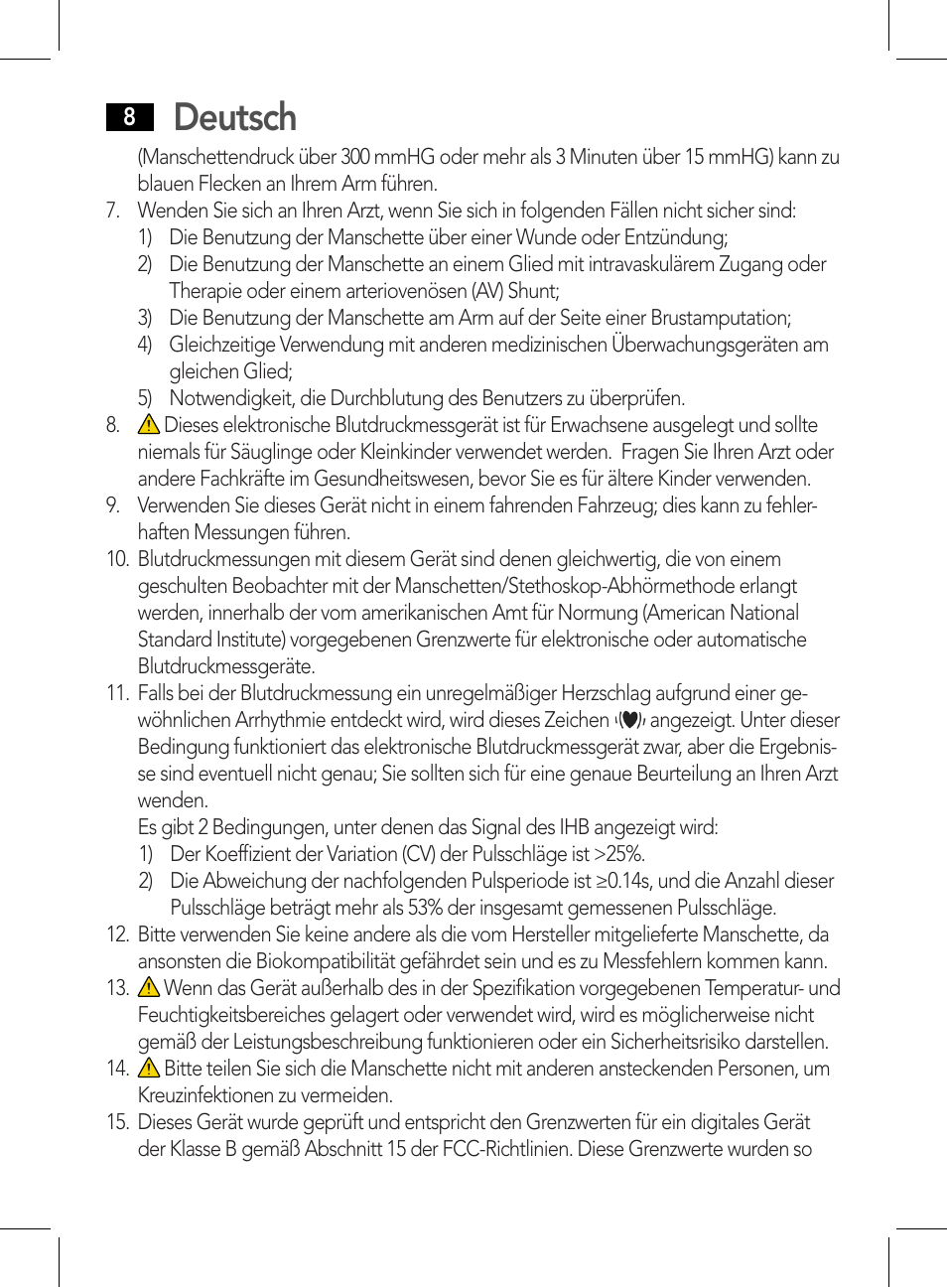 Deutsch | AEG BMG 5612 User Manual | Page 8 / 166