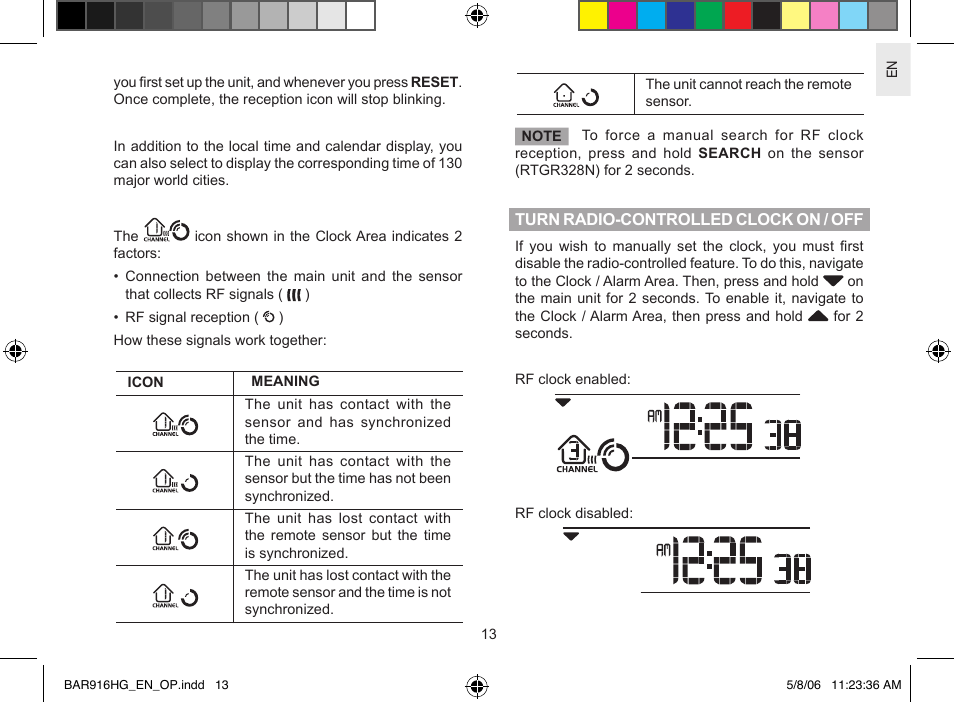 AllTrade BAR916HG User Manual | Page 13 / 29
