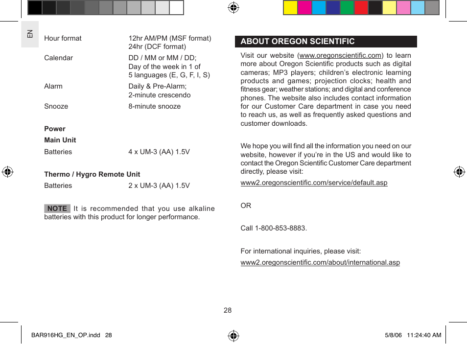 AllTrade BAR916HG User Manual | Page 28 / 29