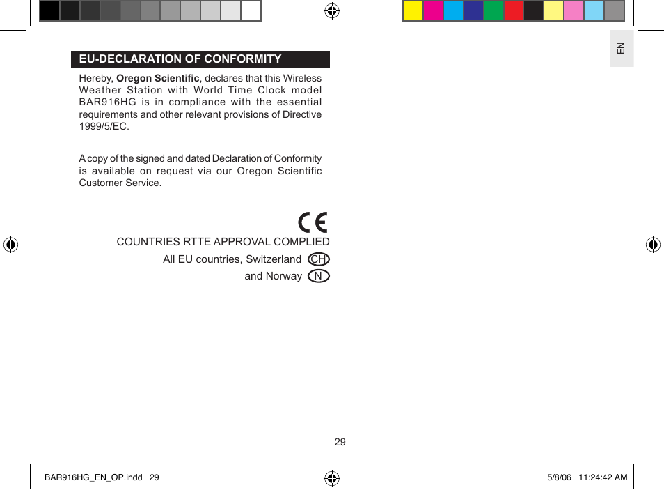 AllTrade BAR916HG User Manual | Page 29 / 29