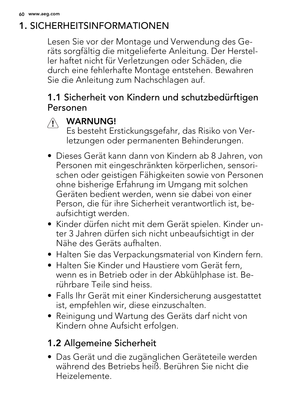 AEG HK855200IB User Manual | Page 60 / 80