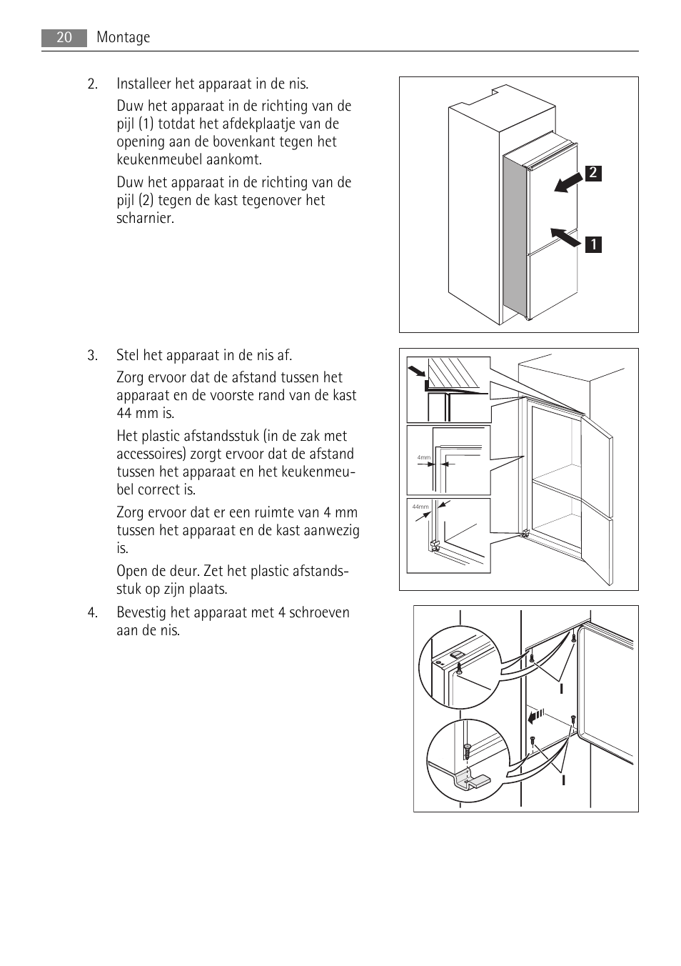 AEG SCN91800C1 User Manual | Page 20 / 100