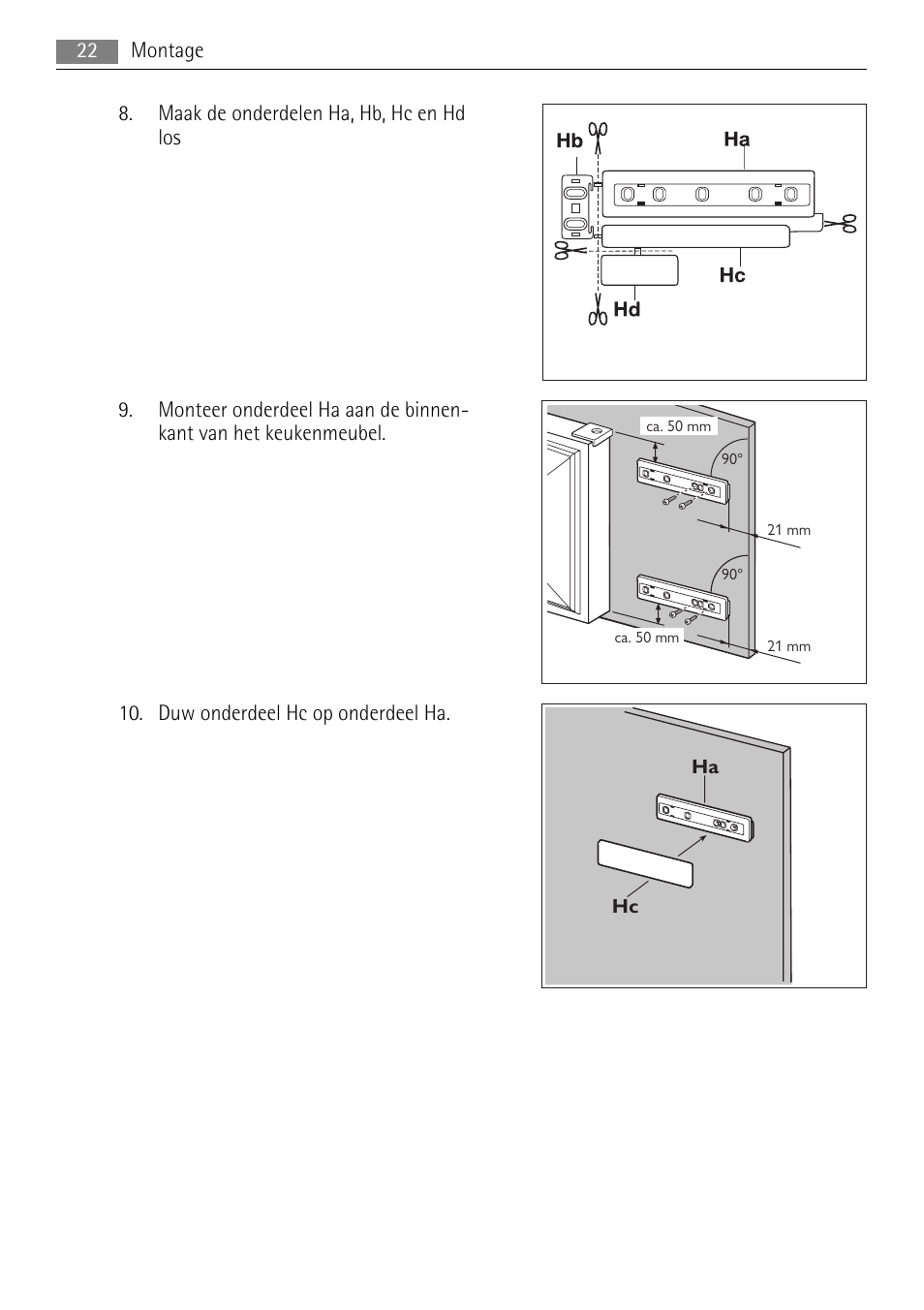 AEG SCN91800C1 User Manual | Page 22 / 100