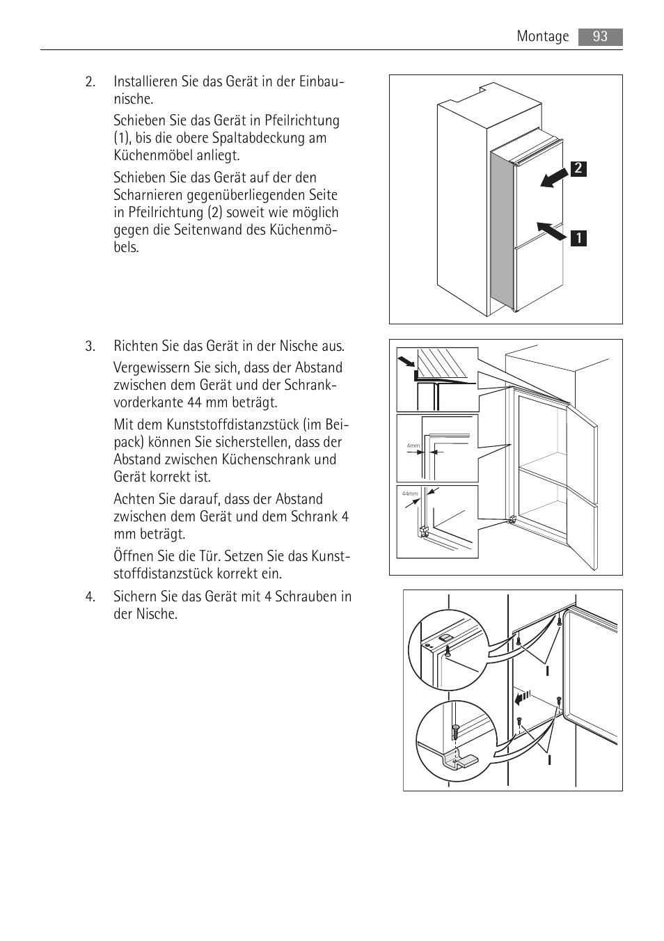 AEG SCN91800C1 User Manual | Page 93 / 100