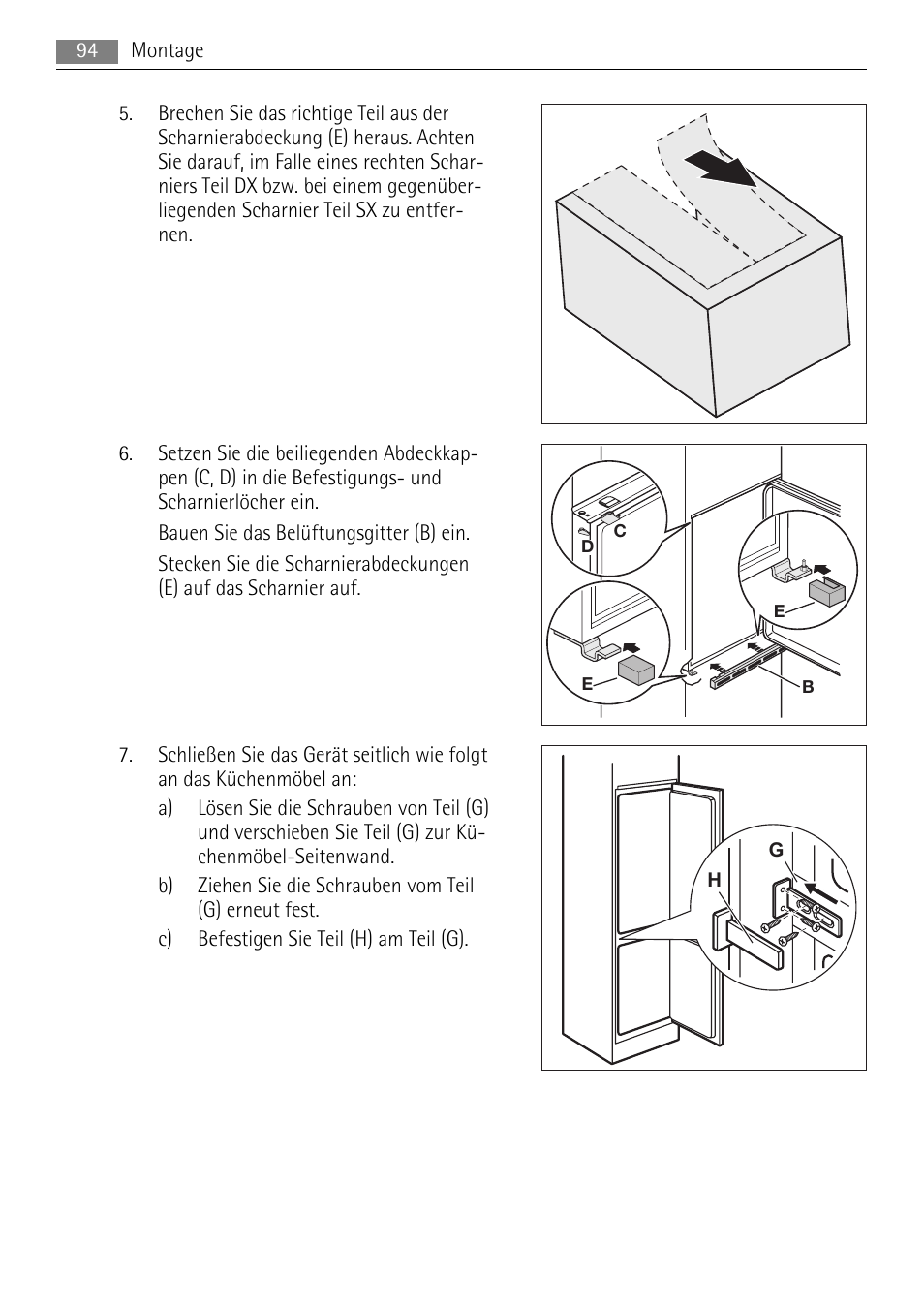 AEG SCN91800C1 User Manual | Page 94 / 100