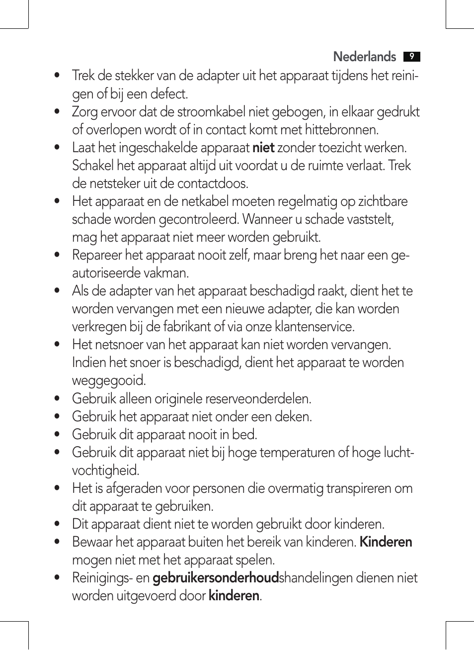 AEG MM 5568 User Manual | Page 9 / 56