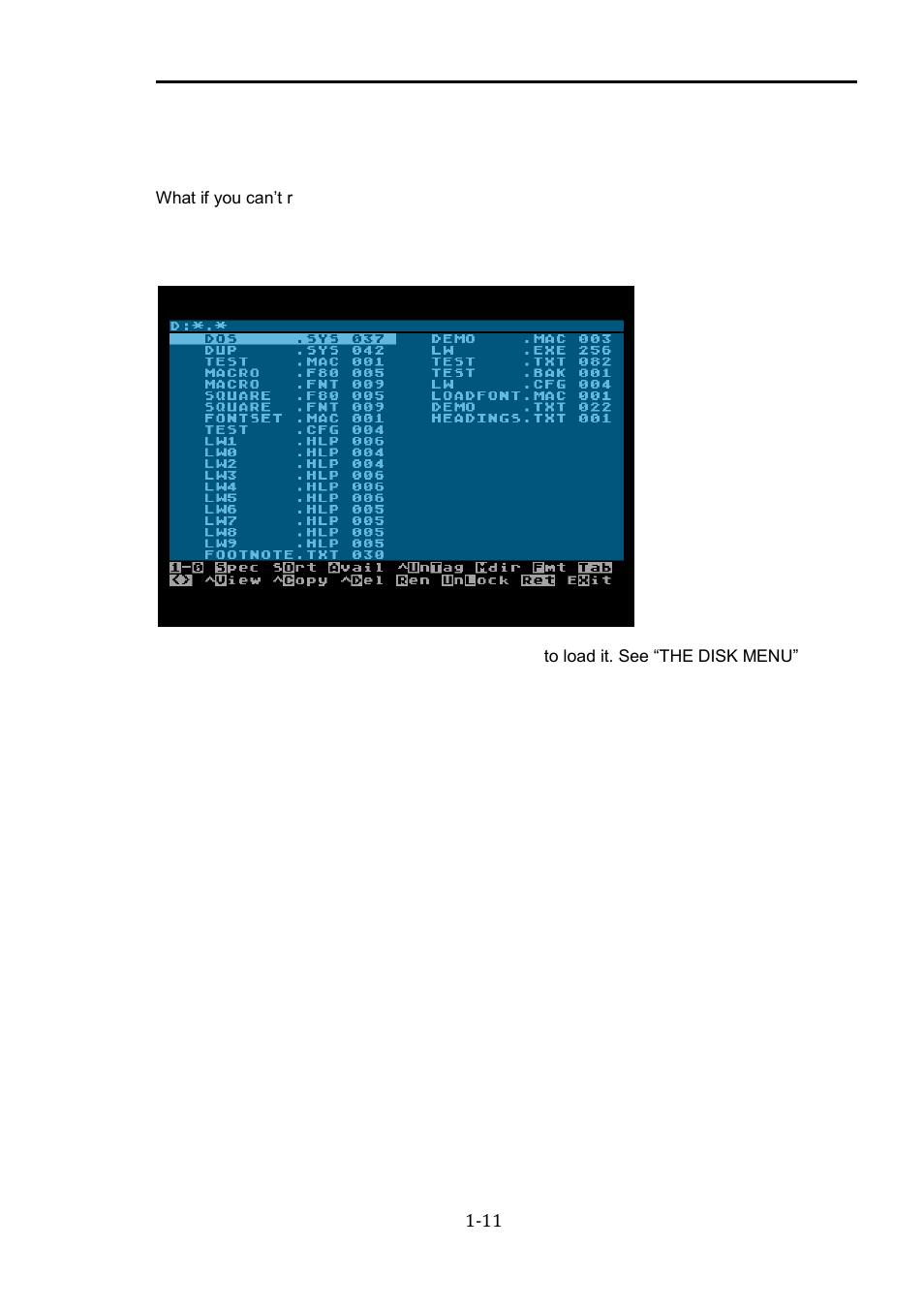 The file selector, Basic configuration, The file selector -11 | Basic configuration -11, The last word 3.0 reference manual | Atari XL User Manual | Page 11 / 77