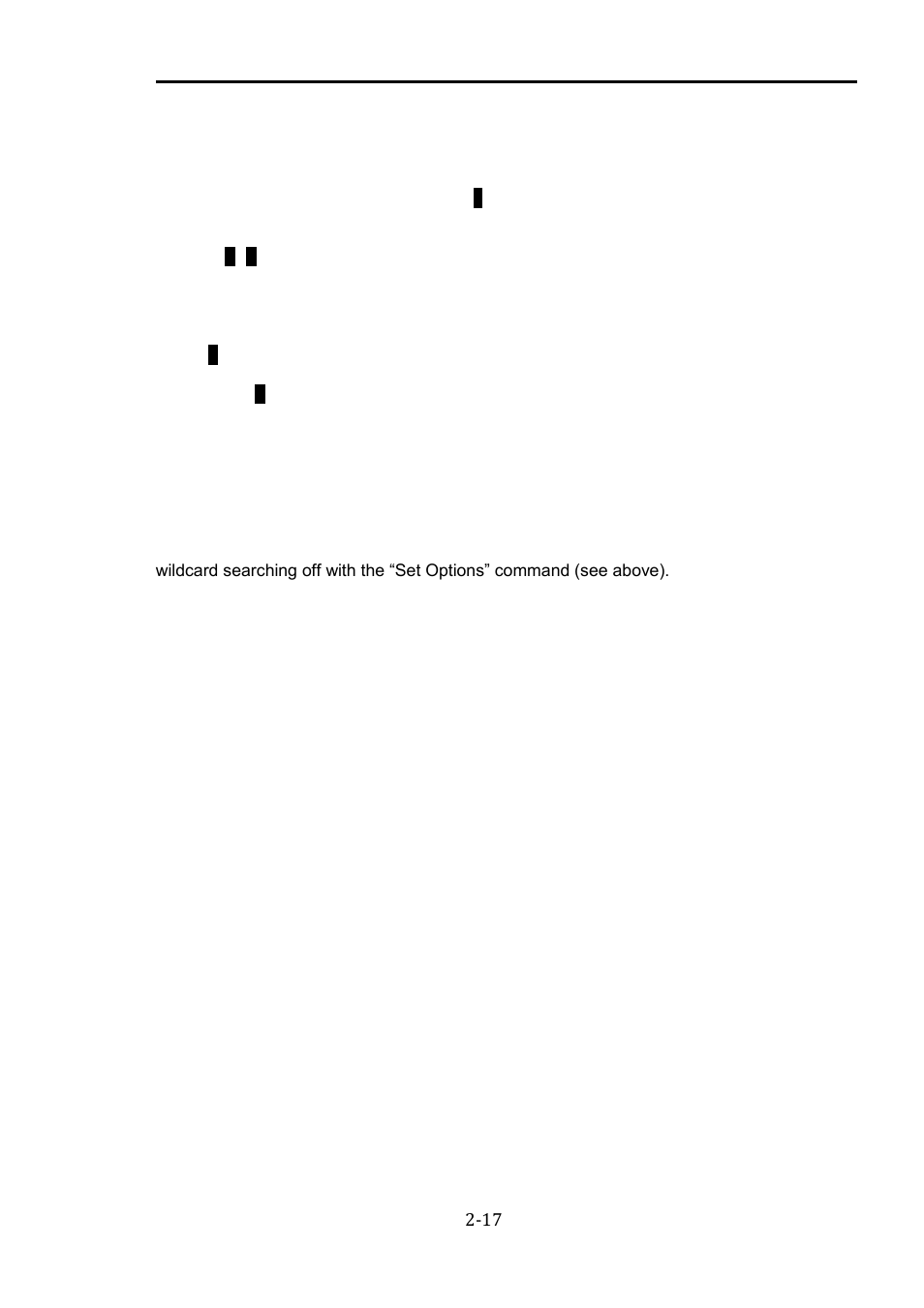 Searching with wildcards, Searching with wildcards -17, The last word 3.0 reference manual | Atari XL User Manual | Page 17 / 77