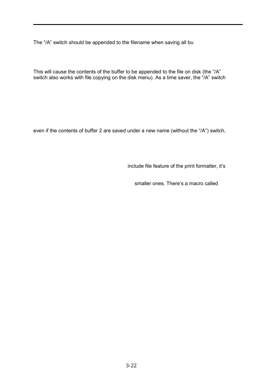 The last word 3.0 reference manual | Atari XL User Manual | Page 22 / 77