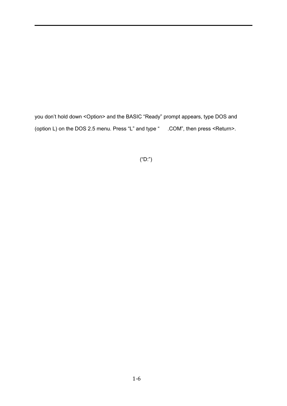 About the manual, Starting lw, Loading lw from spartados x | About the manual -6, Starting lw -6, Loading lw from spartados x -6, The last word 3.0 reference manual | Atari XL User Manual | Page 6 / 77