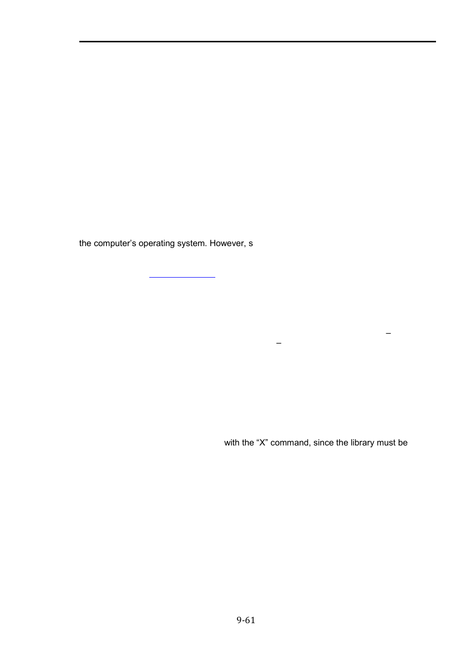 Dos packages and lw, Memory requirements, Atari dos 2.5 | Atari dos xe, Mydos 4.5, Dos packages and lw -61, Memory requirements -61, Atari dos 2.5 -61, Atari dos xe -61, Mydos 4.5 -61 | Atari XL User Manual | Page 61 / 77