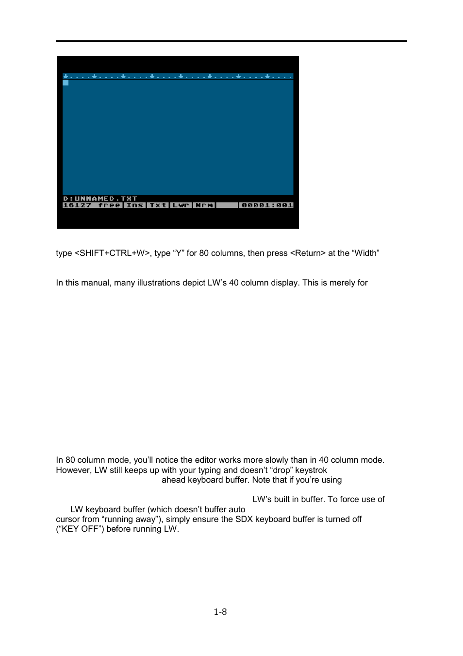 The last word 3.0 reference manual | Atari XL User Manual | Page 8 / 77