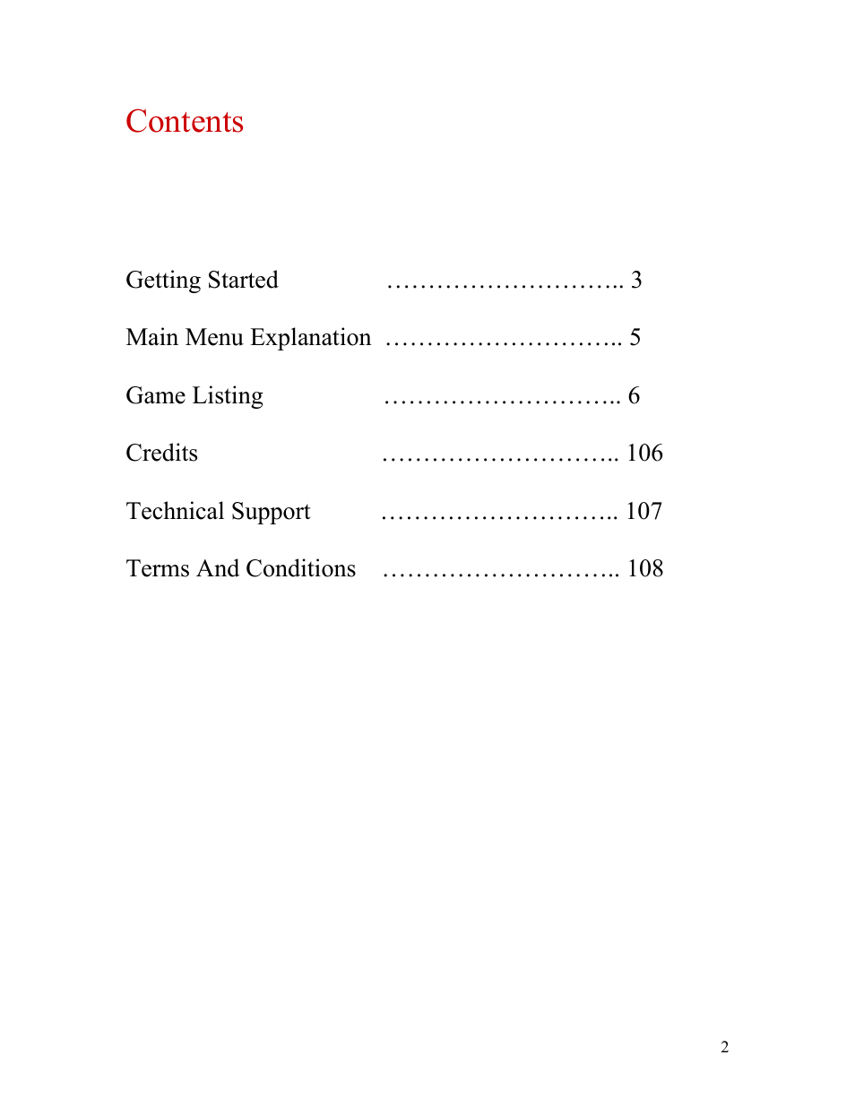 Atari FLASHBACK2 CX-2600 User Manual | Page 2 / 110