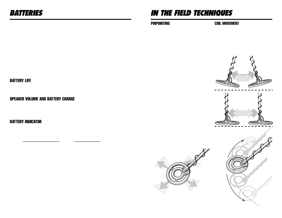 Batteries in the field techniques | Tecnetics Alpha 2000 User Manual | Page 6 / 20