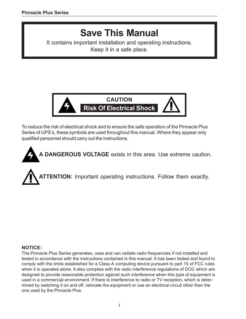 Save this manual | Alpha Technologies 1000 Series User Manual | Page 3 / 30