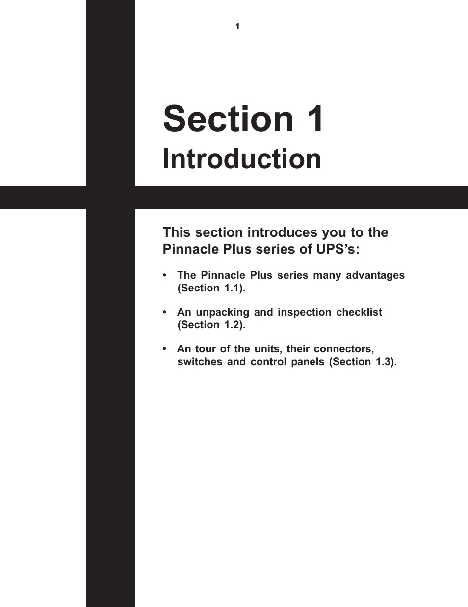 Introduction | Alpha Technologies 1000 Series User Manual | Page 7 / 30