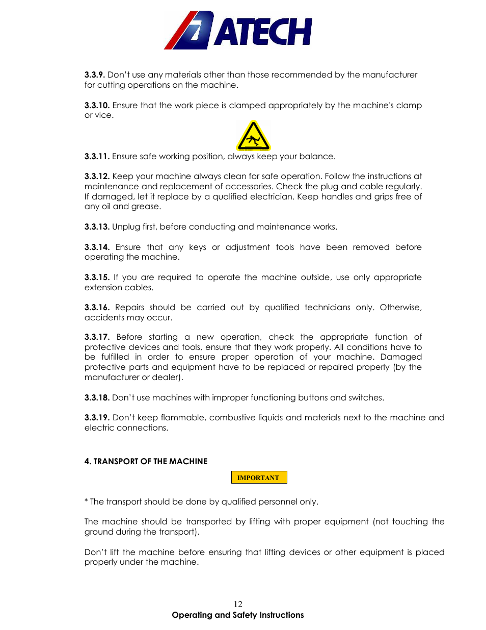 Atech Tech SKAT-02 P User Manual | Page 12 / 22