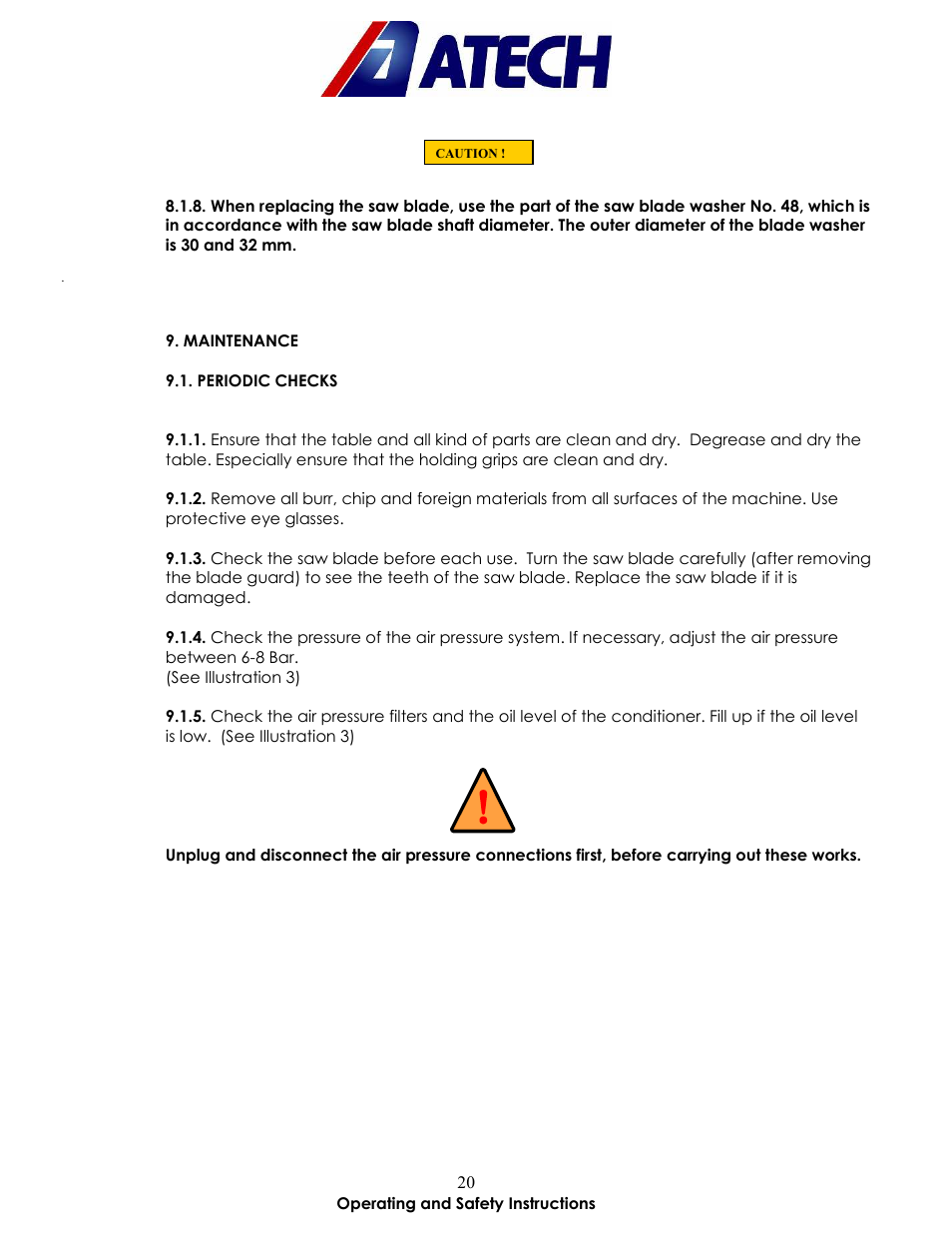 Atech Tech SKAT-02 P User Manual | Page 20 / 22