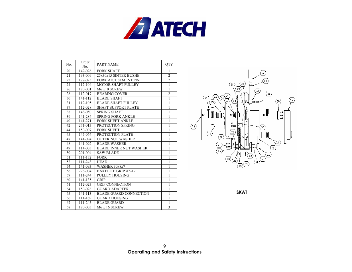 Atech Tech SKAT-02 P User Manual | Page 9 / 22