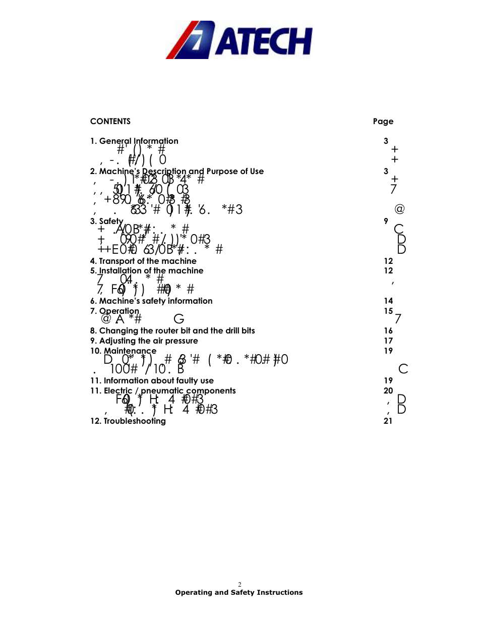 Atech Tech LIBRA-02 HM User Manual | Page 2 / 21