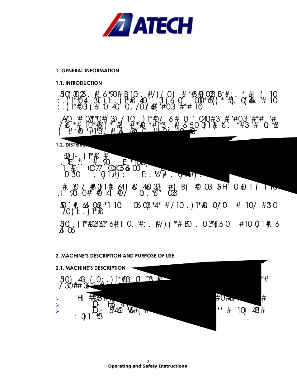 Atech Tech LIBRA-02 HM User Manual | Page 3 / 21