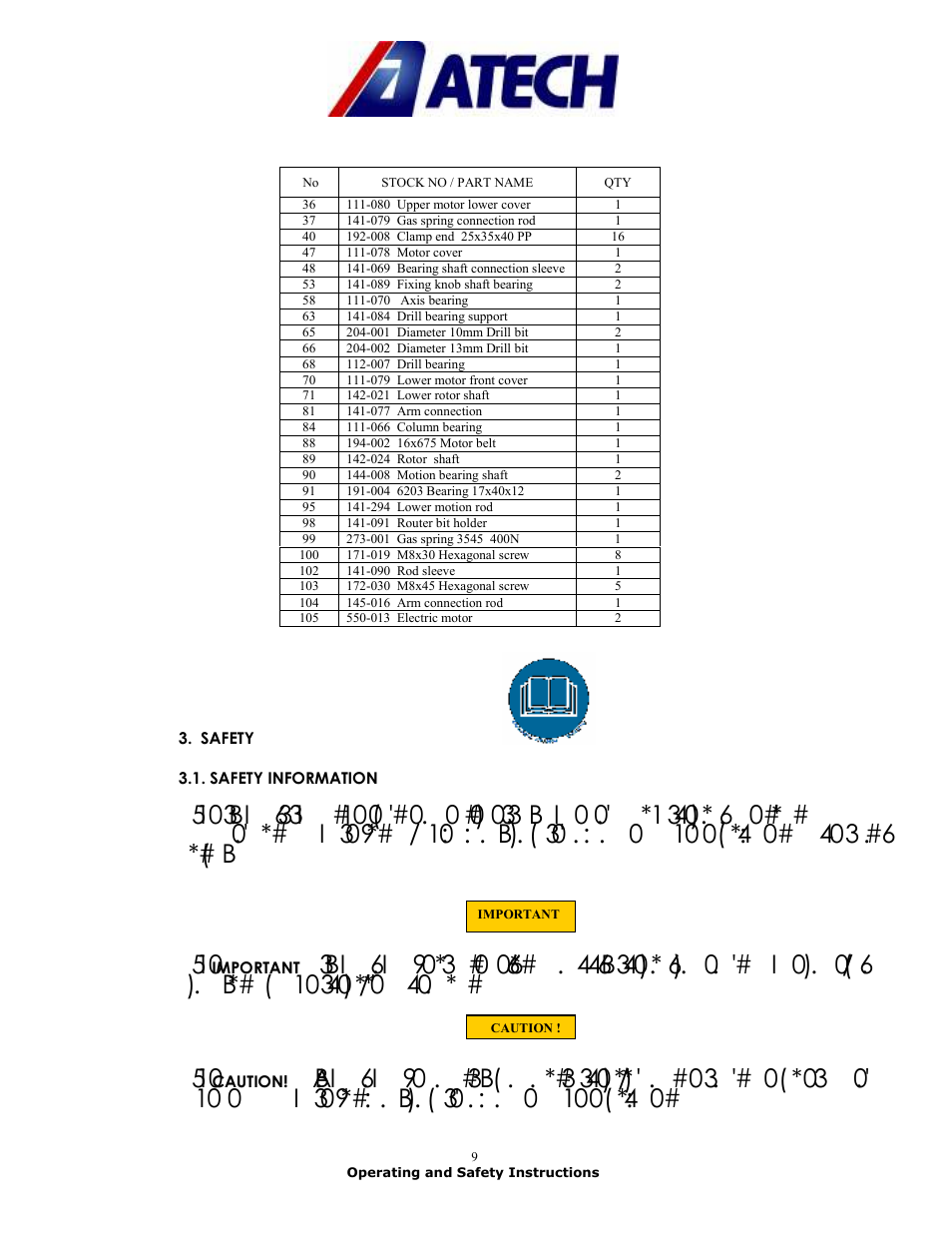 Atech Tech LIBRA-02 HM User Manual | Page 9 / 21