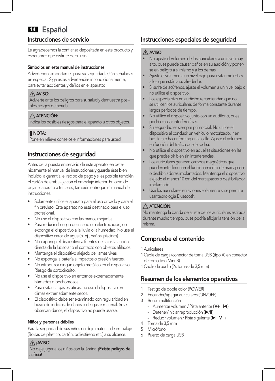AEG KH 4223 BT User Manual | Page 14 / 26