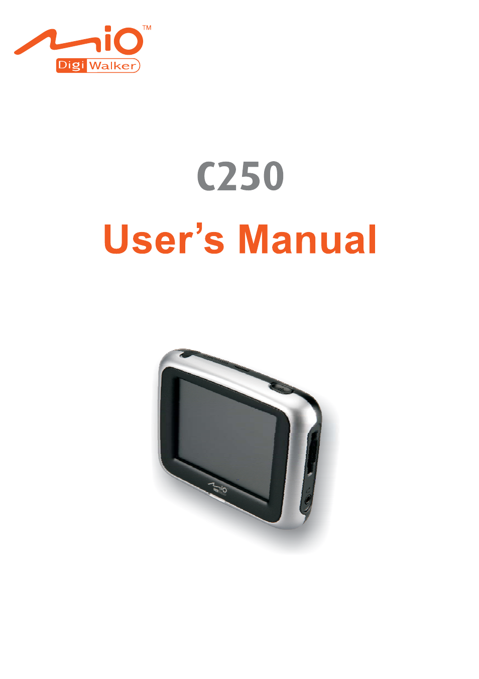 Atech Tech Atech Mio C250 User Manual | 43 pages