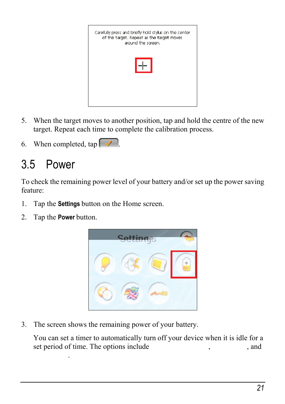 5 power | Atech Tech Atech Mio C250 User Manual | Page 27 / 43