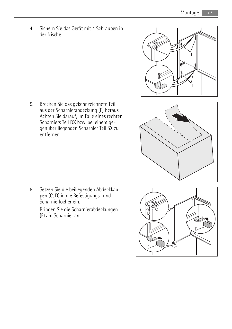 AEG SKS51200F0 User Manual | Page 77 / 104