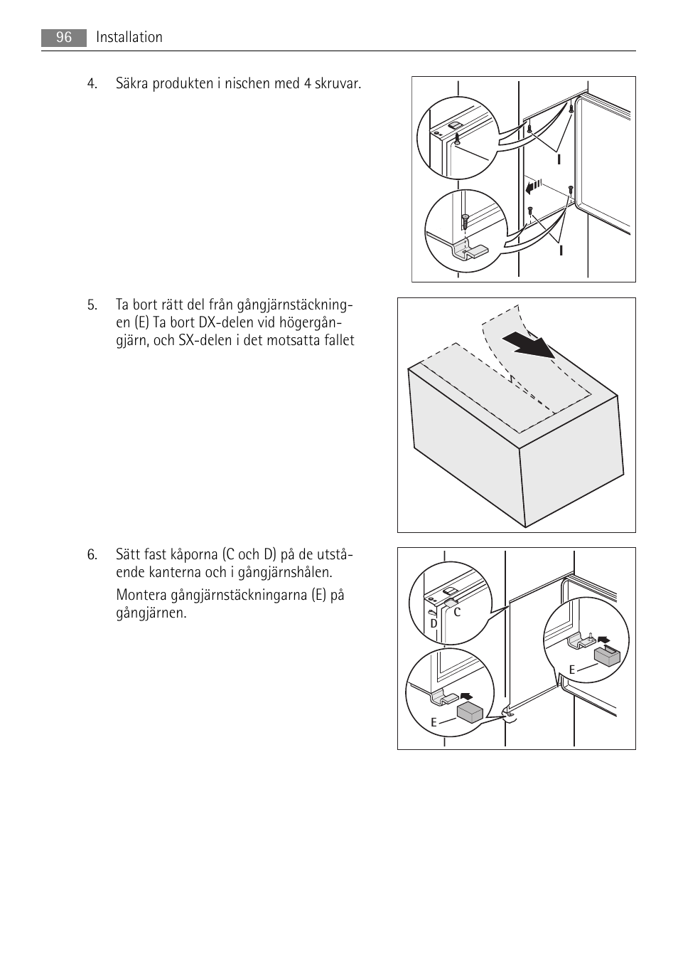 AEG SKS51200F0 User Manual | Page 96 / 104